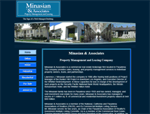 Tablet Screenshot of minasianassociates.com